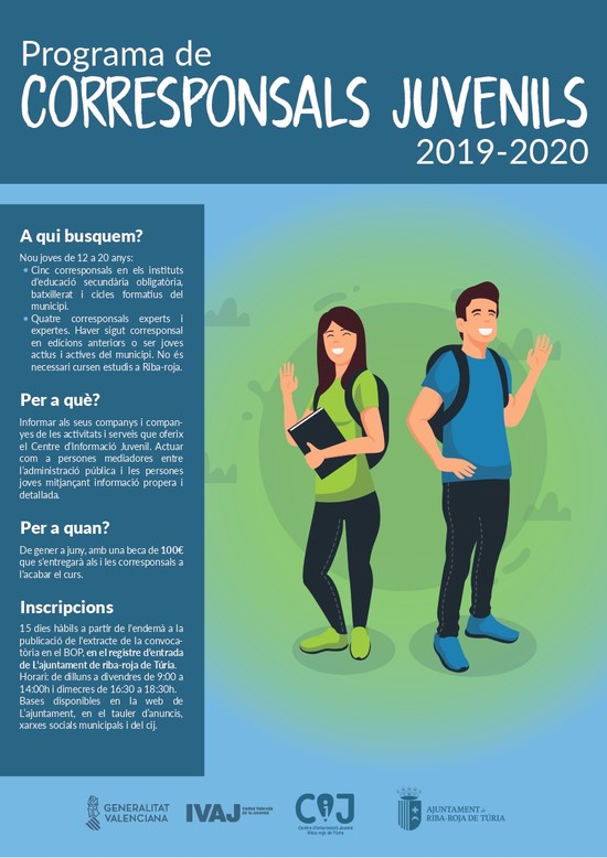 Beques Corresponsals Juvenils 2019-2020