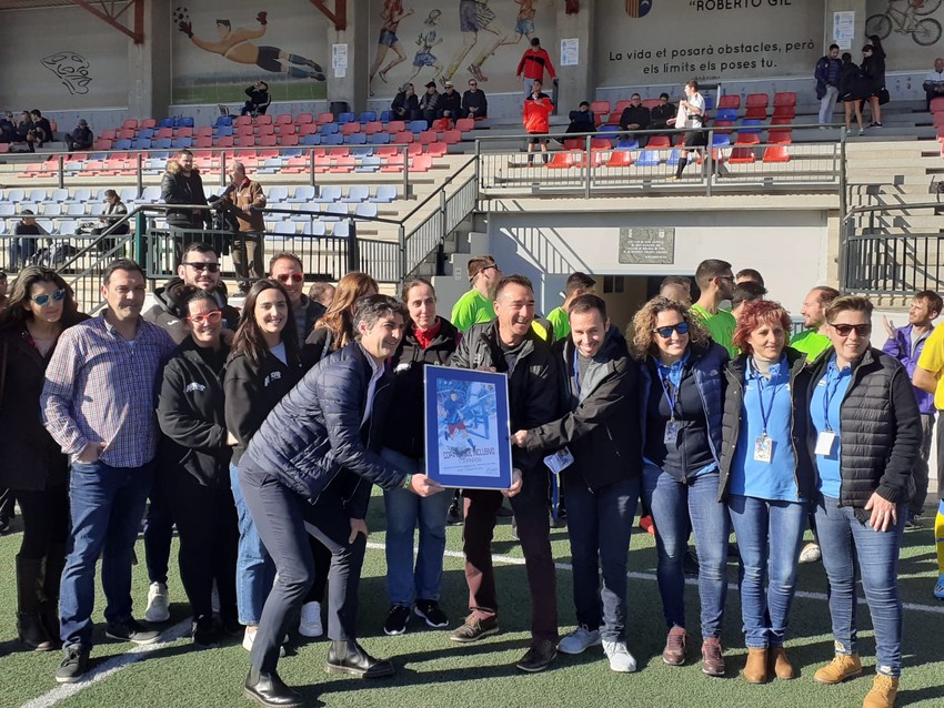 Tres-cents participants es reuneixen en l'Estadi 'Roberto Gil' per a disputar la primera jornada de la Copa de Futbol Inclusiu