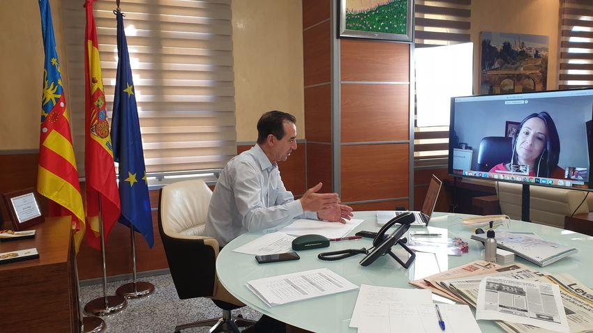 L'alcalde de Riba-roja sollicita a la secretria autonmica d'Economia treballar conjuntament en l'impuls de l'activitat industrial