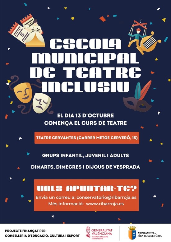 Taller Trimestral de Teatro Municipal Inclusivo curso 2020-2021