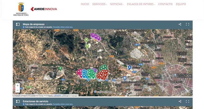 Riba-roja geolocalitza ms de 800 empreses del polgon industrial per a facilitar a clients i provedors la seua ubicaci