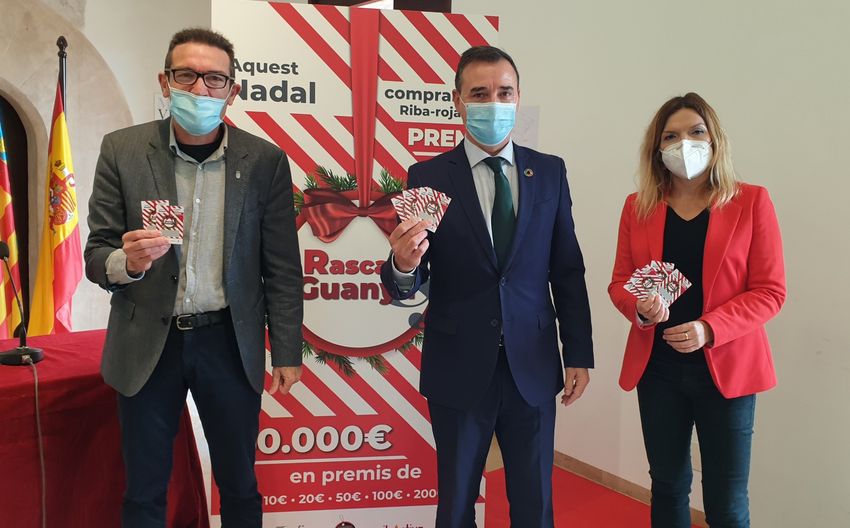 Riba-roja repartir 40.000 euros en premios a travs de los comercios locales hasta el prximo 6 de enero
