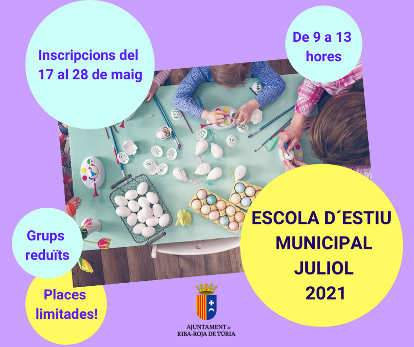 Escuela de Verano 2021: Obrim portes juliol