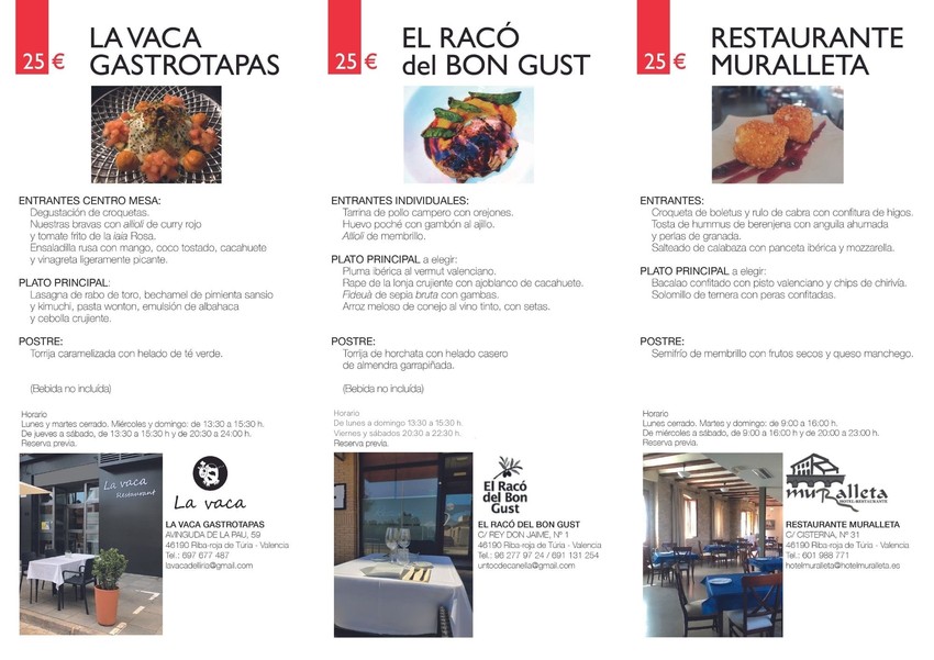 Les X Jornades Gastron�miques arriben a Riba-roja