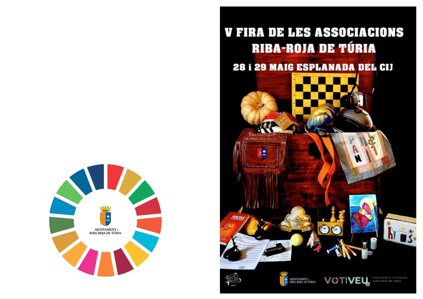 Riba-roja celebra la V Fira de les Associacions sota el paraigües dels Objectius de Desenvolupament Sostenible