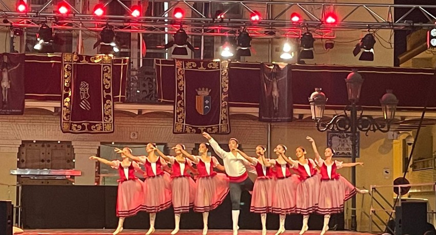 El Conservatorio de Danza participa en los actos de celebración de las Fiestas de Cristo 2022