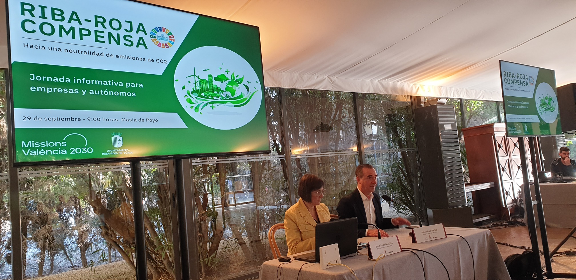 Riba-roja presenta al sector empresarial la misin de innovacin Riba-roja compensa. Un municipi sense emissions