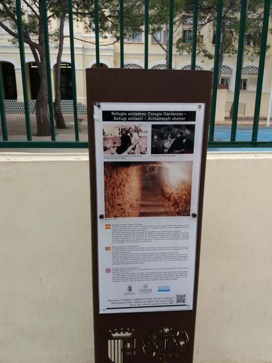 El Ayuntamiento de Riba-roja de Tria recibe una subvencin de la Diputacin de Memoria Historia para el refugio del Cervantes