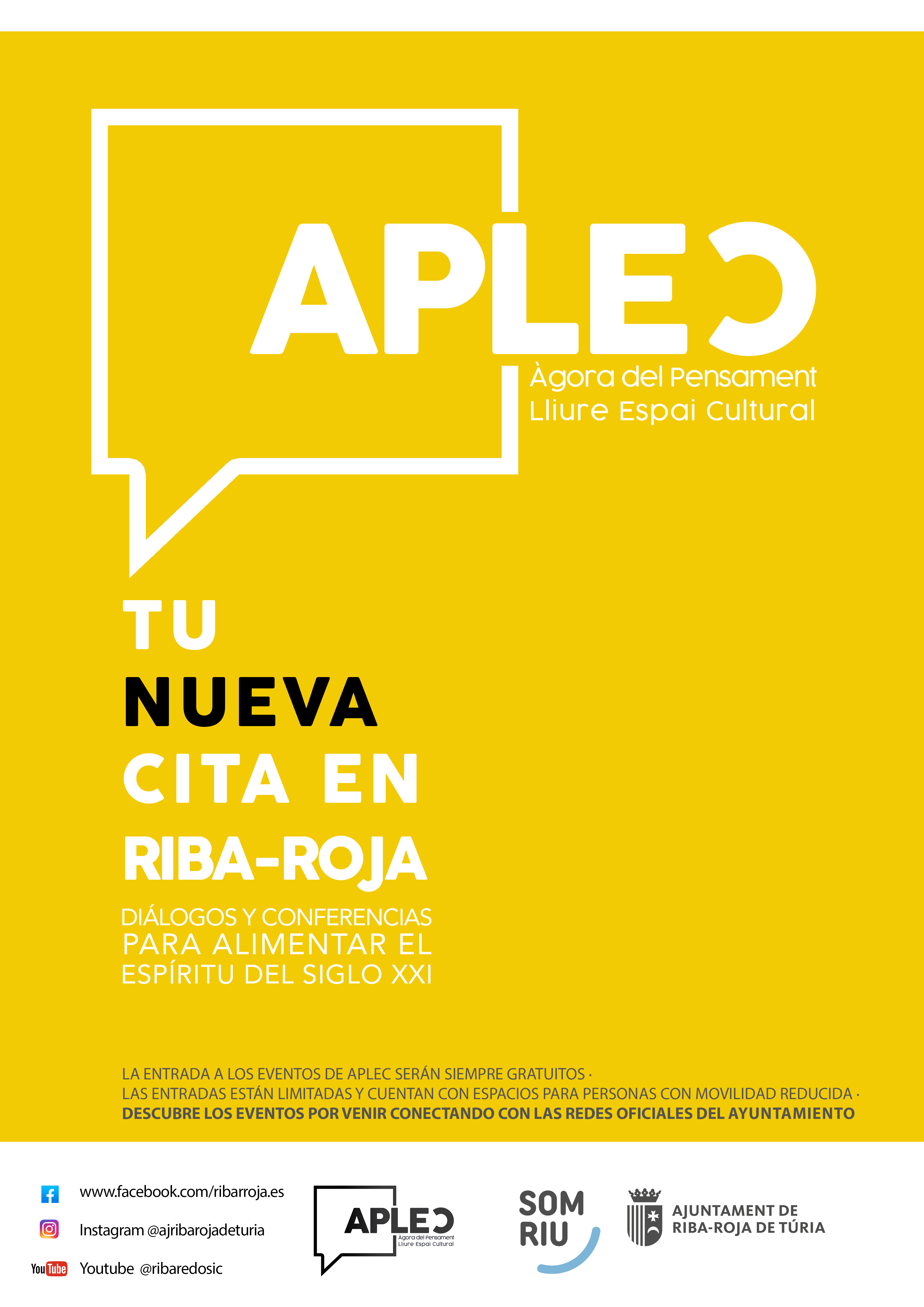 Riba-roja lanza APLEC, la nueva cita para el pensamiento intelectual y crtico