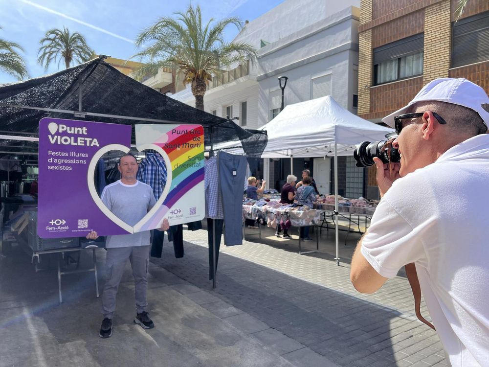 Galer�a imatges Punt Arc de Sant Mart� Mercat ambulant 13-05-2024