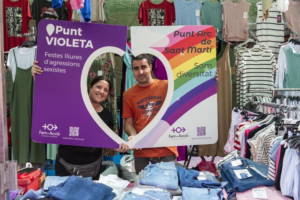 Galer�a imatges Punt Arc de Sant Mart� Mercat ambulant 13-05-2024