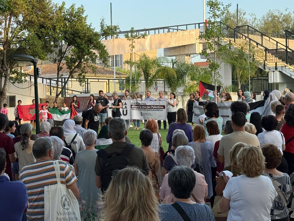 Riba-roja diu prou a la barbrie israeliana a Gaza