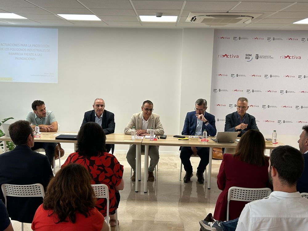 Riba-roja impulsa una trobada amb institucions i empreses sobre les actuacions hidr�uliques despr�s de la DANA
