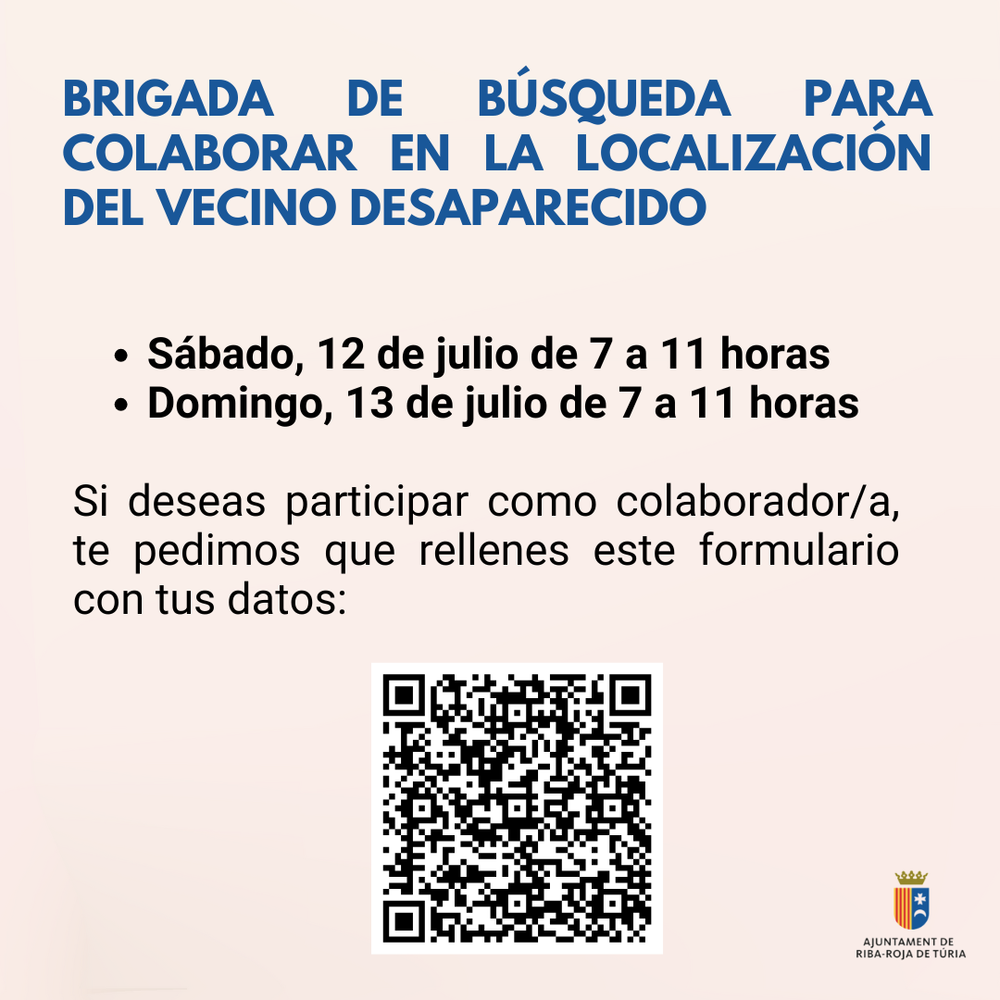 Colaboracin ciudadana por vecino desaparecido