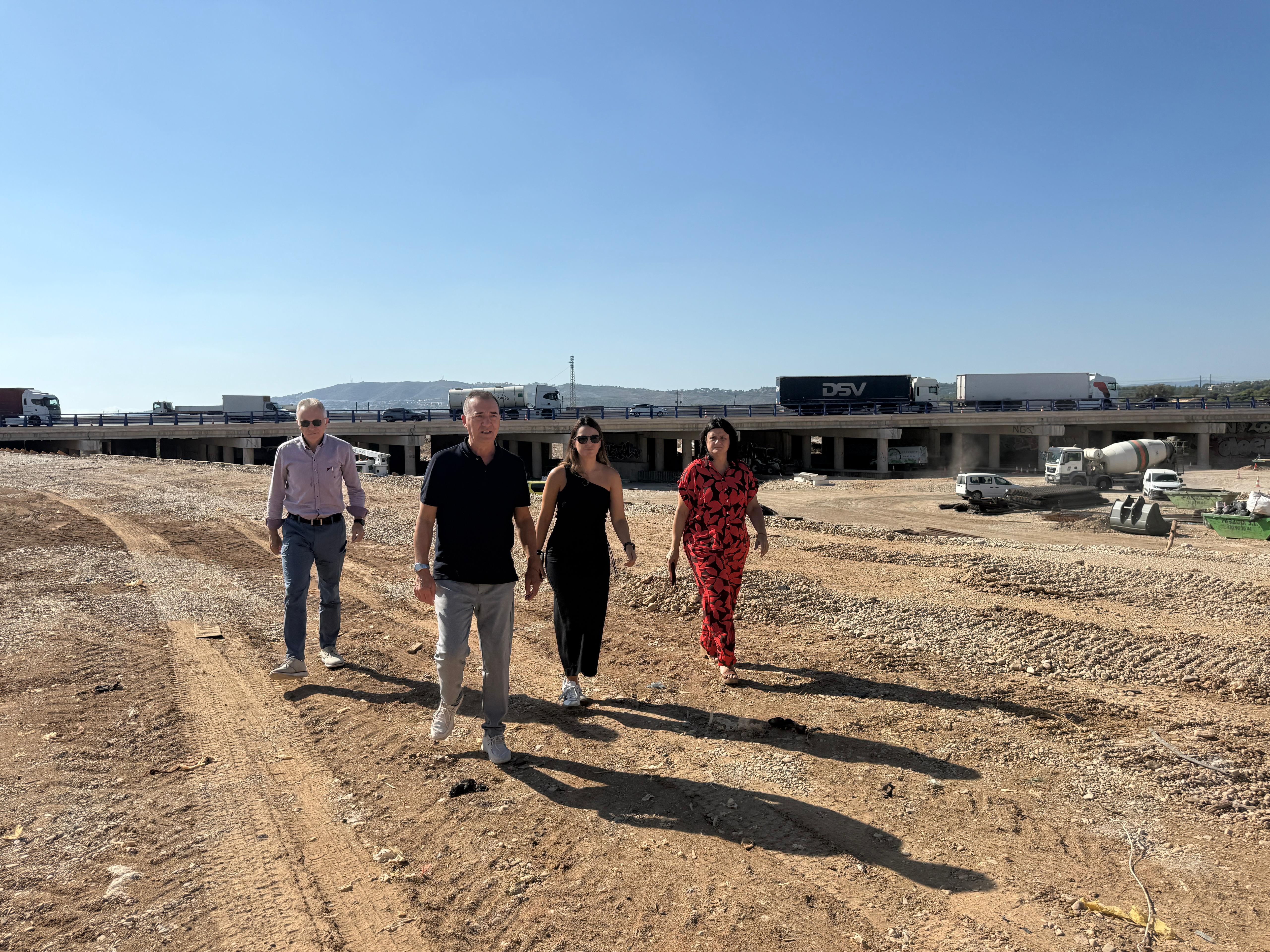 La CHJ levantar� una mota en el Barranco de Poyo para garantizar la seguridad del �rea industrial de Riba-roja ante posibles avenidas de aguas