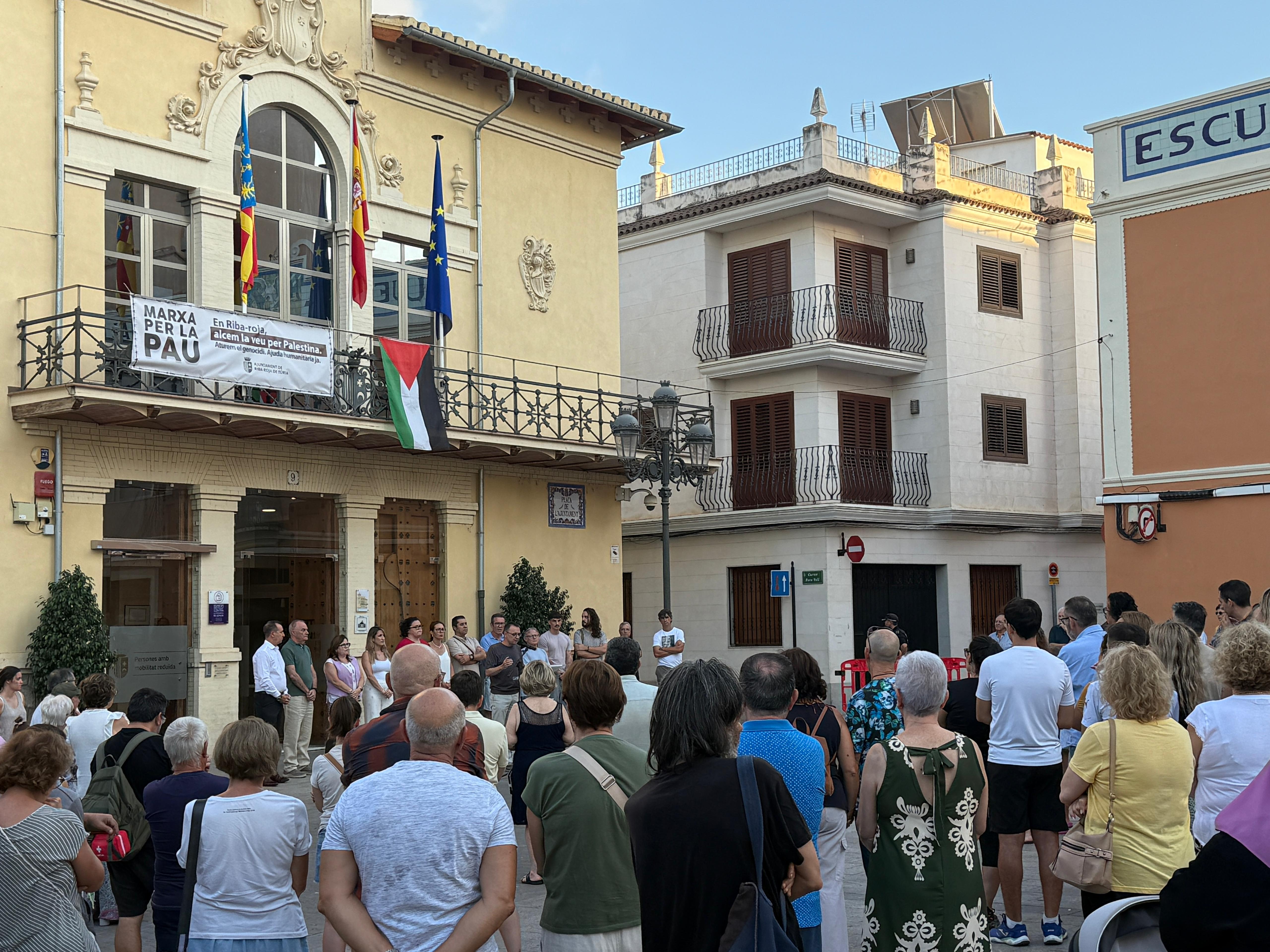 Riba-roja convoca la �Nit per la Pau�, una vigilia de  doce horas por las v�ctimas en Palestina