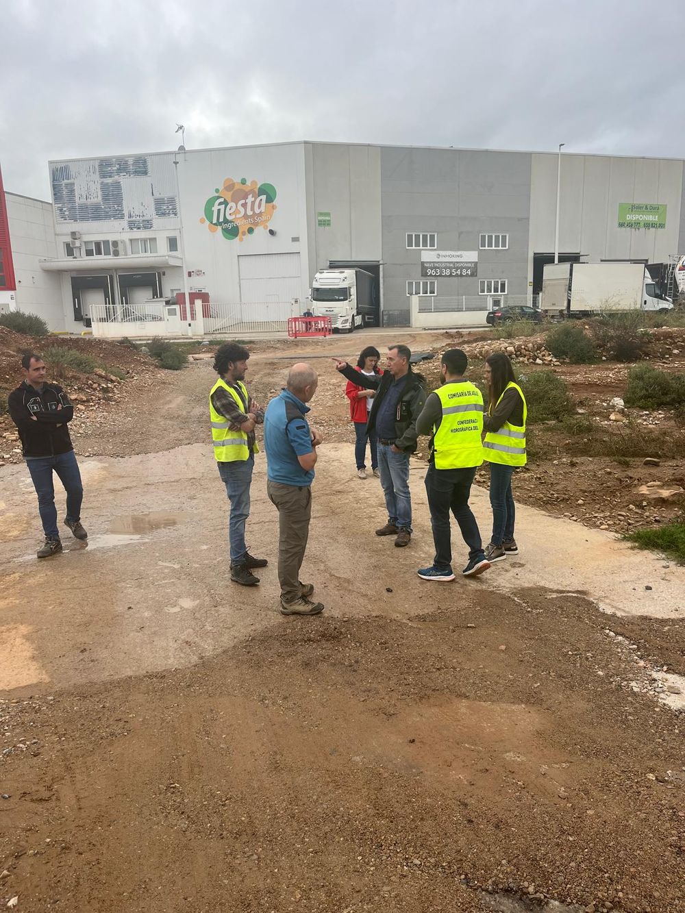 Riba-roja y la Confederaci�n Hidrogr�fica del J�car refuerzan la coordinaci�n para prevenir inundaciones y mejorar la conectividad en las �reas industriales