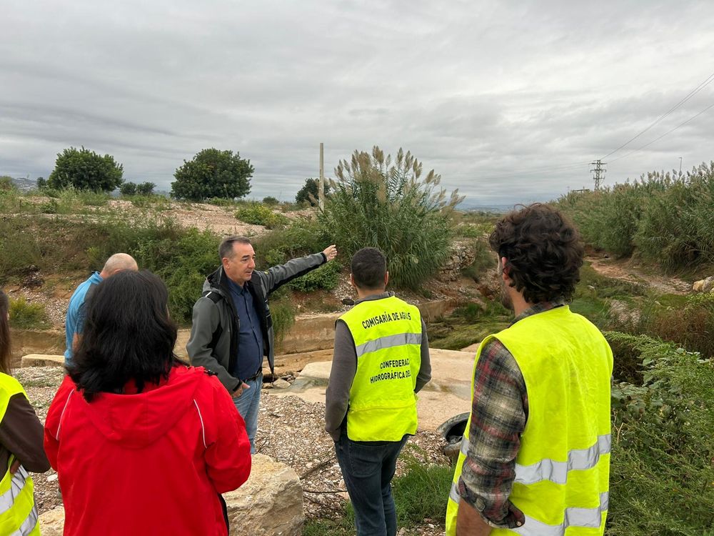 Riba-roja y la Confederaci�n Hidrogr�fica del J�car refuerzan la coordinaci�n para prevenir inundaciones y mejorar la conectividad en las �reas industriales