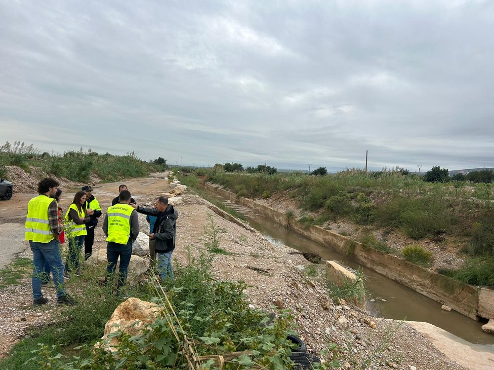 Riba-roja y la Confederaci�n Hidrogr�fica del J�car refuerzan la coordinaci�n para prevenir inundaciones y mejorar la conectividad en las �reas industriales