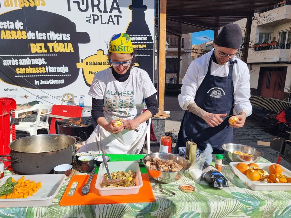 Riba-roja de T�ria celebra con �xito la VII Festa del Arr�s de Les Riberes del T�ria