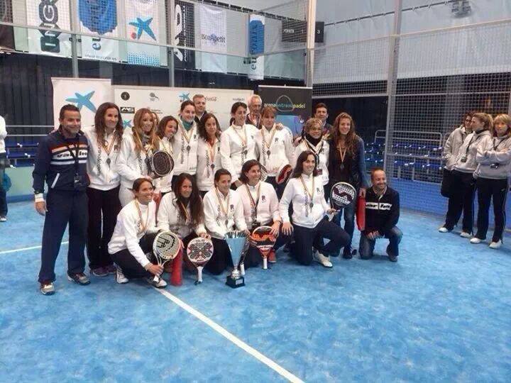 El Club de Padel de Ribarroja subcampen en el Campeonato de Espaa
