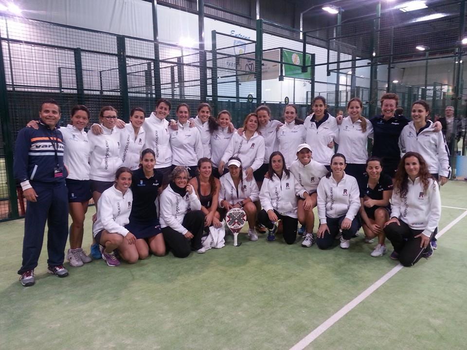 El Club de Padel de Ribarroja subcampen en el Campeonato de Espaa