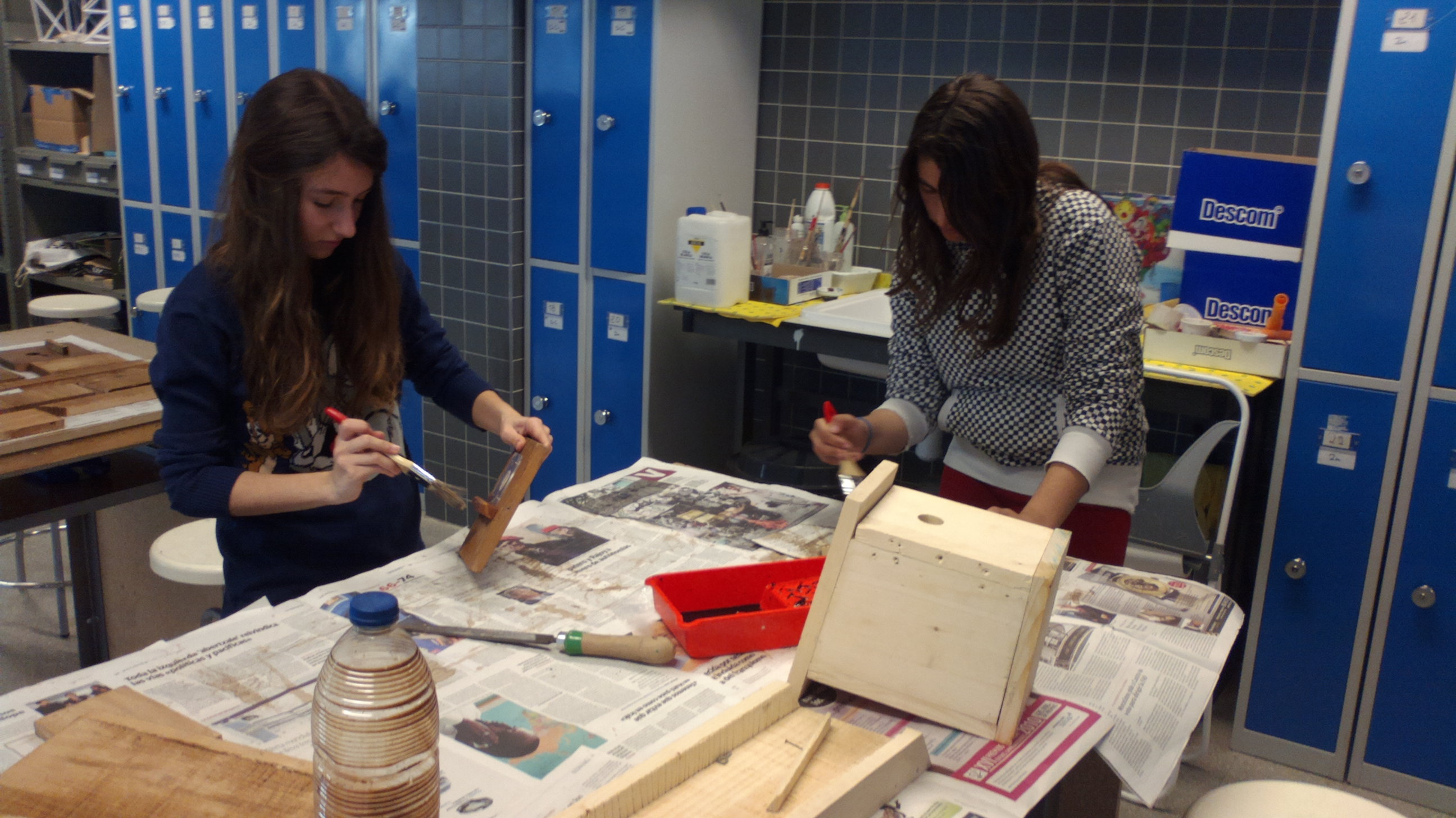 Los alumnos del IES El Quint participan en el Proyecto Riu T�ria, Aula Integral