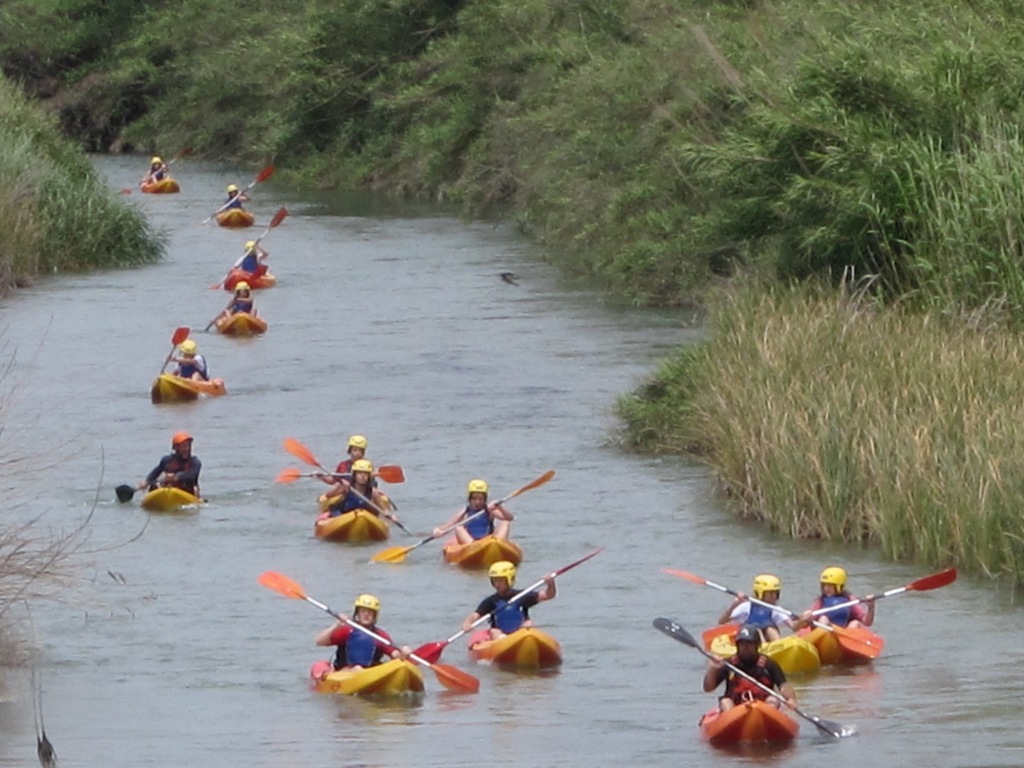 Los alumnos del IES El Quint participan en el Proyecto Riu T�ria, Aula Integral