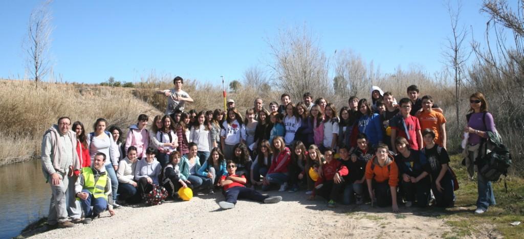 Los alumnos del IES El Quint participan en el Proyecto Riu T�ria, Aula Integral