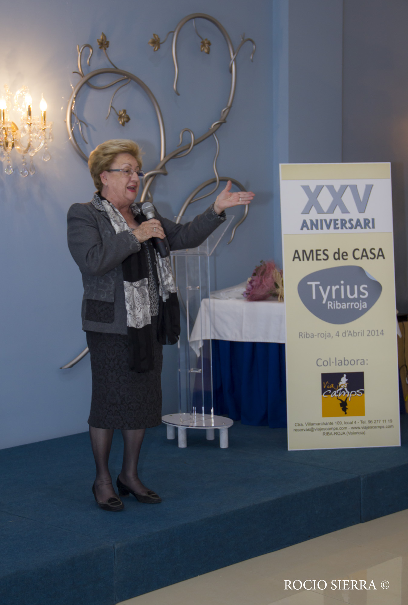 Las Amas de Casa Tyrius de Ribarroja del Turia celebran su 25 aniversario