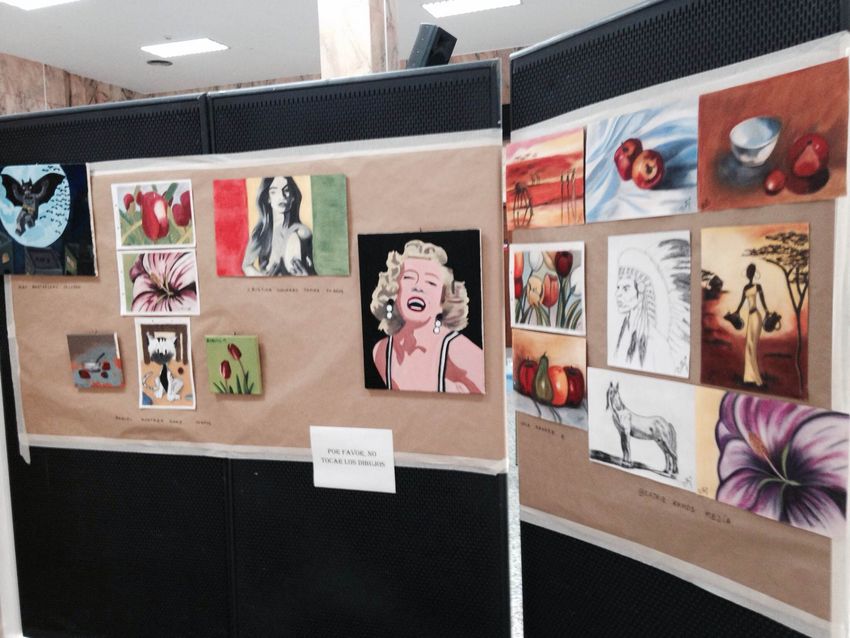 Exposicin Taller de Dibujo y Pintura Municipal en Ribarroja del Turia