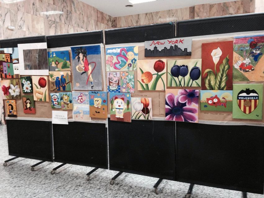 Exposicin Taller de Dibujo y Pintura Municipal en Ribarroja del Turia