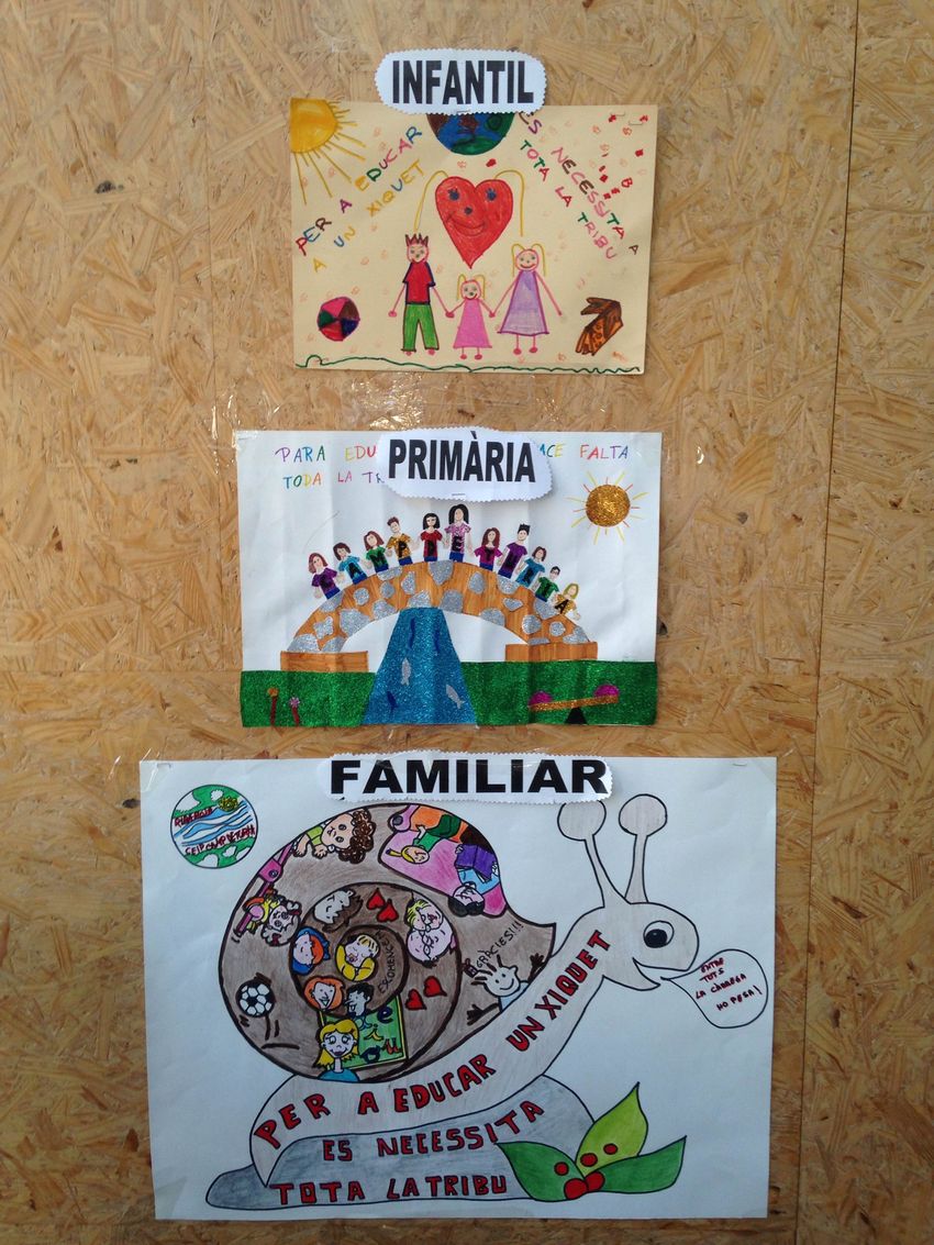  El CEIP Camp de Turia entrega los premios a los ganadores del I Concurso de Carteles de Comunidad de Aprendizaje