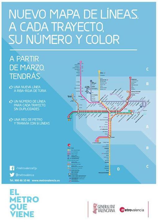 La l�nea 9 de metro Ribarroja se inaugura el d�a 6