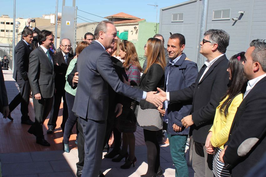 Se inaugura la nueva l�nea de metro de Ribarroja del Turia