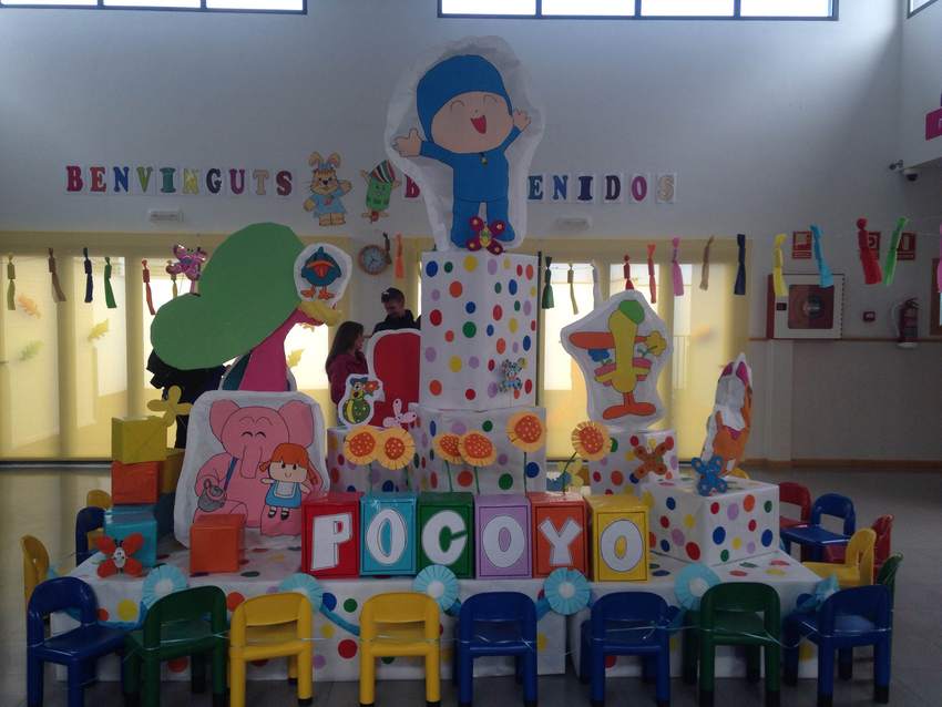 Las Escuelas Infantiles 'Riu T�ria' celebran las fallas