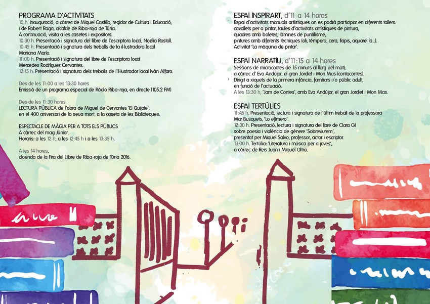 Feria del Libro de Riba-roja 2016