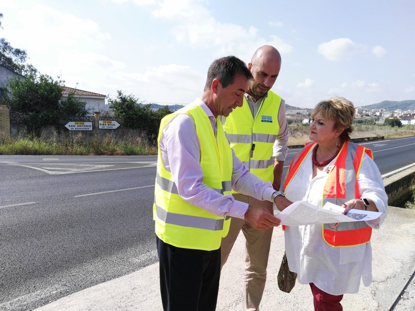Dos rotondas y un carril ciclo-peatonal mejorar�n la conexi�n de la zona norte con el casco urbano de Riba-roja