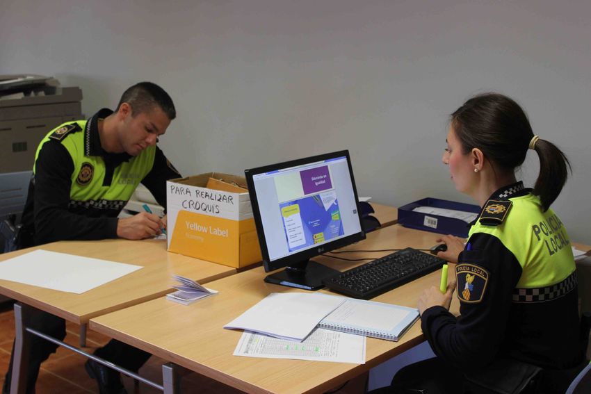 La policia local de Riba-roja de Tria va realitzar 12.261 actuacions en el terme municipal durant 2015