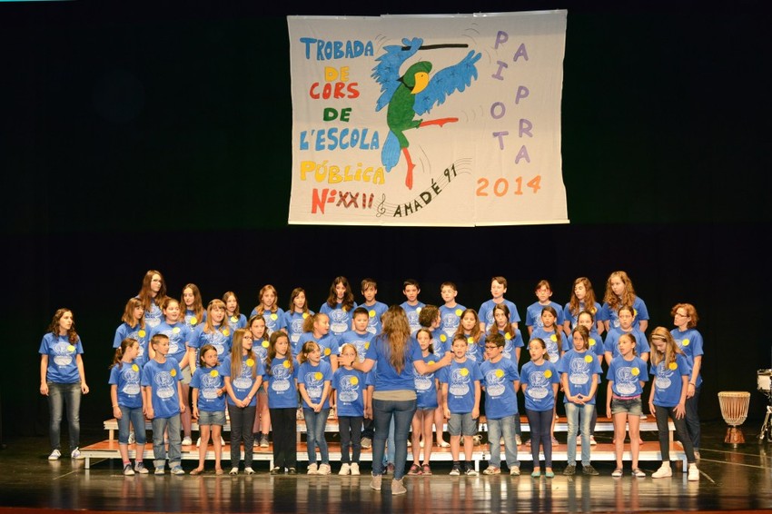 Riba-roja celebra el 18 de mayo la XXV Trobada de Cors de l'Escola P�blica