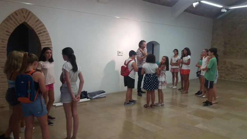 Taller de creativitat ast�stica impartit per Toni Cucala