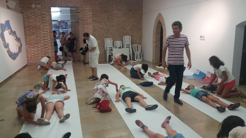 Taller de creativitat ast�stica impartit per Toni Cucala
