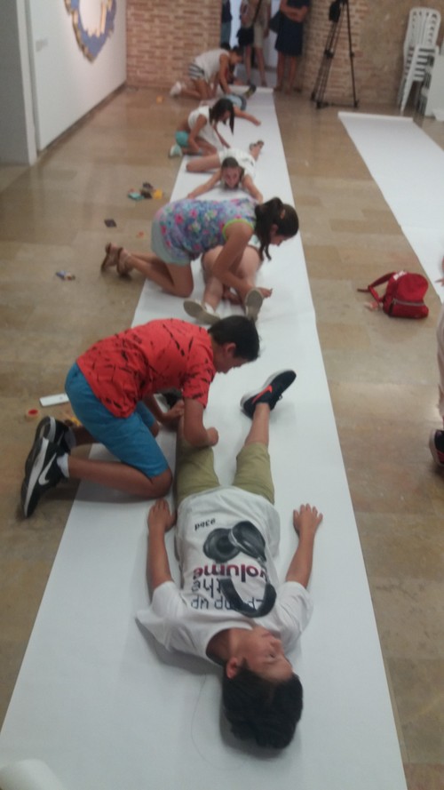 Taller de creativitat ast�stica impartit per Toni Cucala