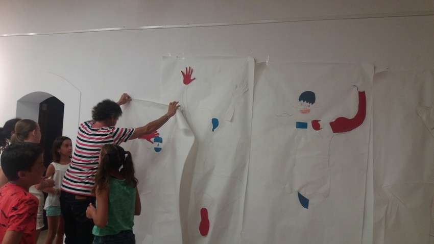 Taller de creativitat ast�stica impartit per Toni Cucala