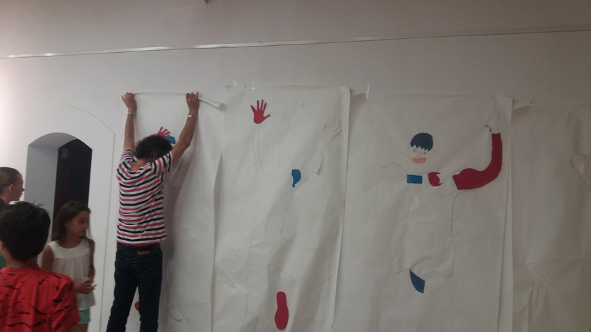 Taller de creativitat ast�stica impartit per Toni Cucala