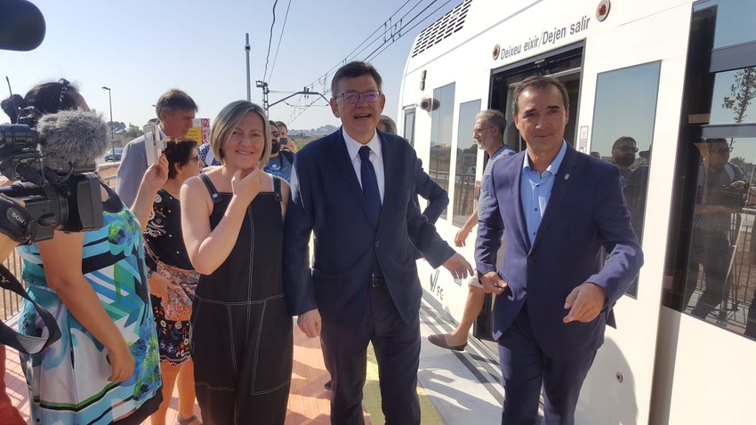 Riba-roja de T�ria dispondr� de una parada de metro en el centro urbano en la pr�xima legislatura