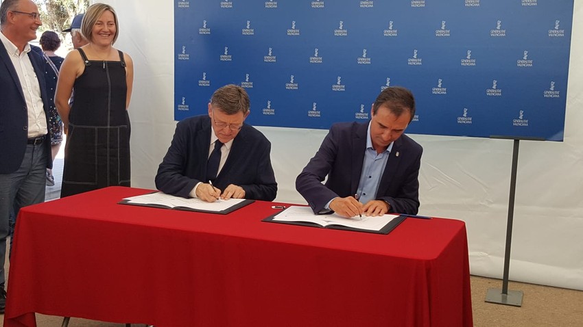 Riba-roja de T�ria dispondr� de una parada de metro en el centro urbano en la pr�xima legislatura