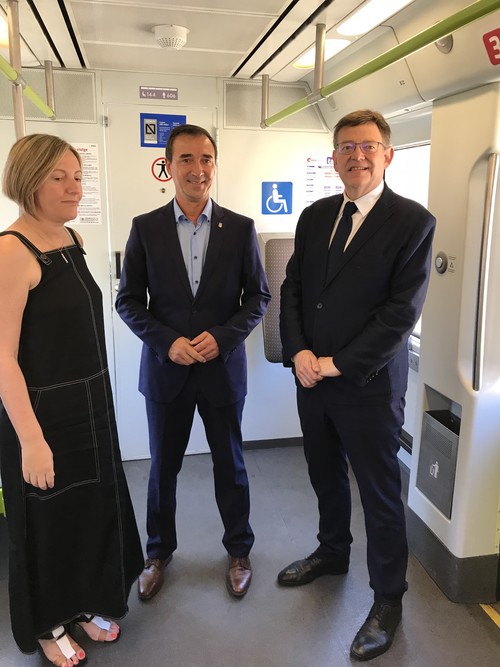 Riba-roja de T�ria dispondr� de una parada de metro en el centro urbano en la pr�xima legislatura