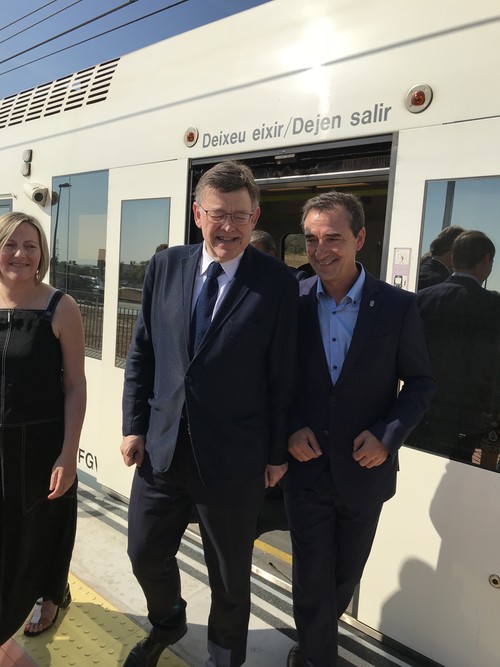 Riba-roja de T�ria dispondr� de una parada de metro en el centro urbano en la pr�xima legislatura