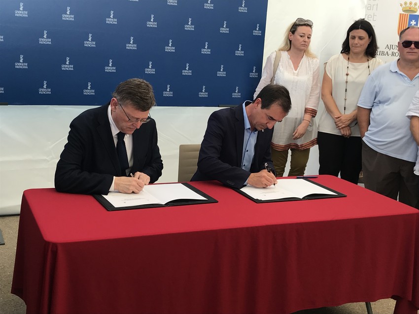 Riba-roja de T�ria dispondr� de una parada de metro en el centro urbano en la pr�xima legislatura